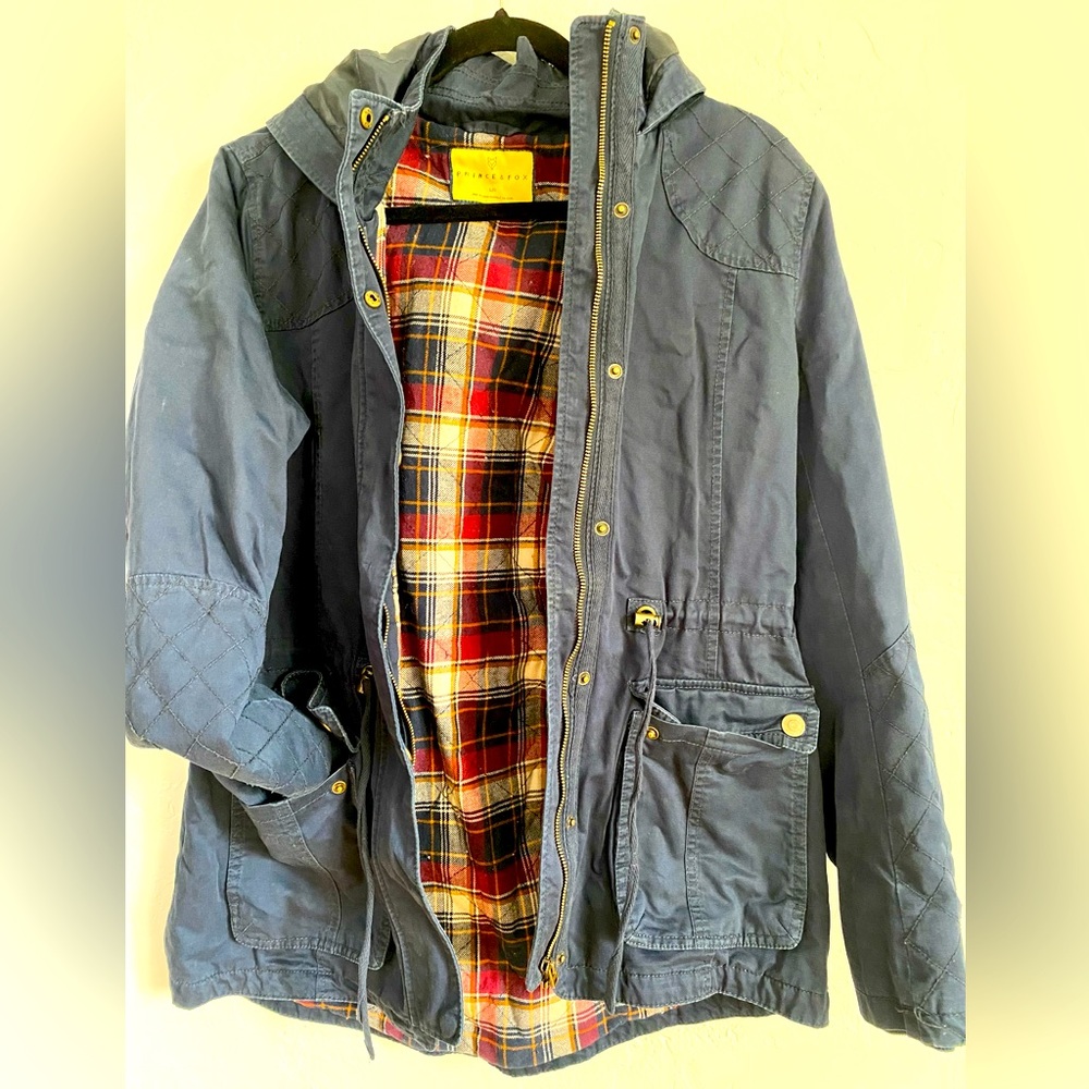 Warm navy blue coat